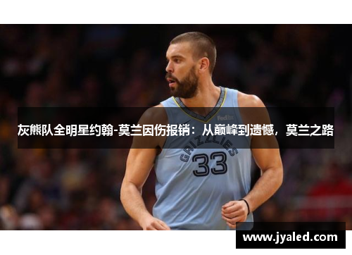 灰熊队全明星约翰-莫兰因伤报销：从巅峰到遗憾，莫兰之路
